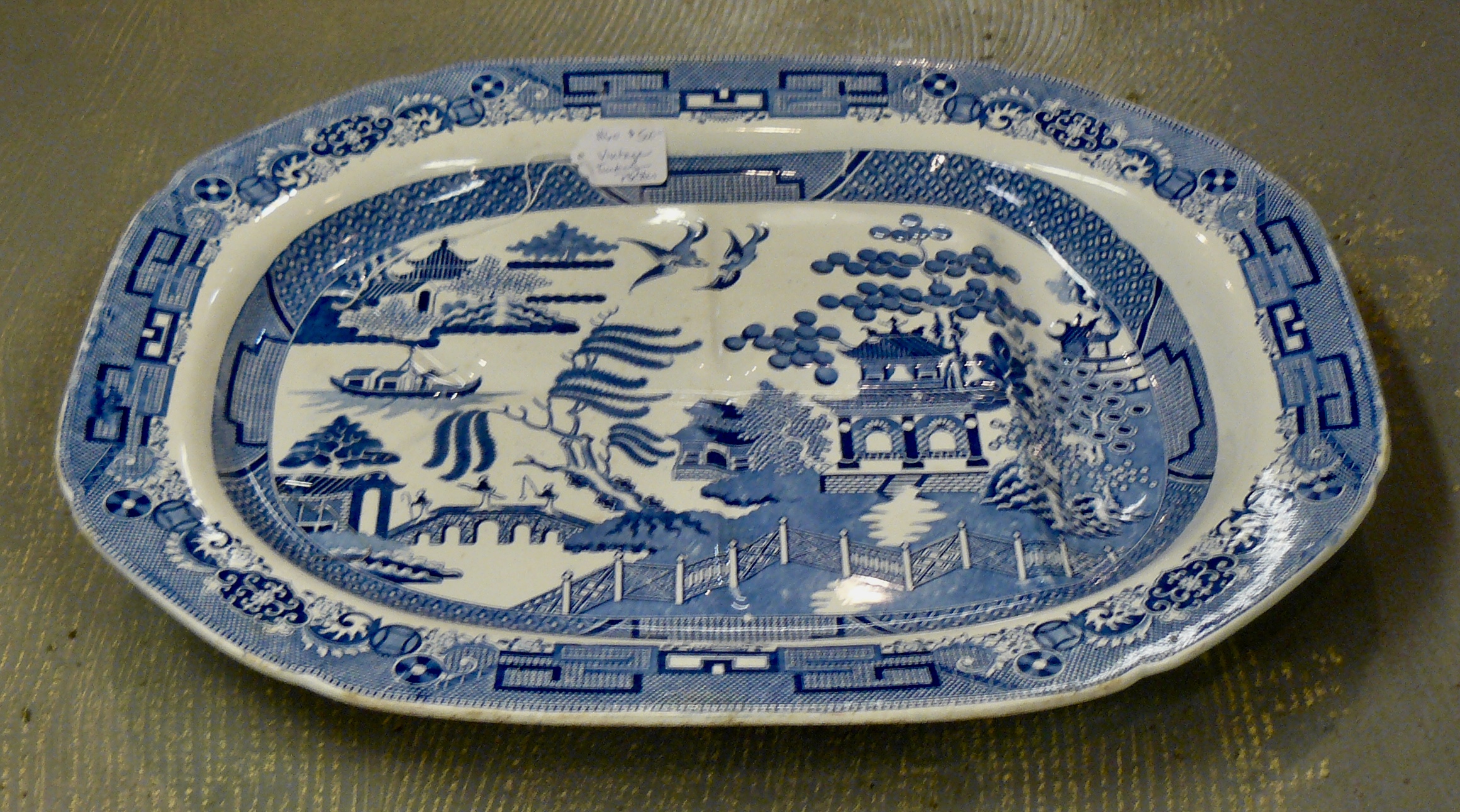 A Huge Spode Turkey Platter, a Mid-Century Coffee Table and a Bubblegum