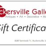 Ruckersville Gallery Gift Certificate