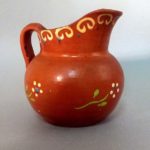 Vintage red ware pitcher