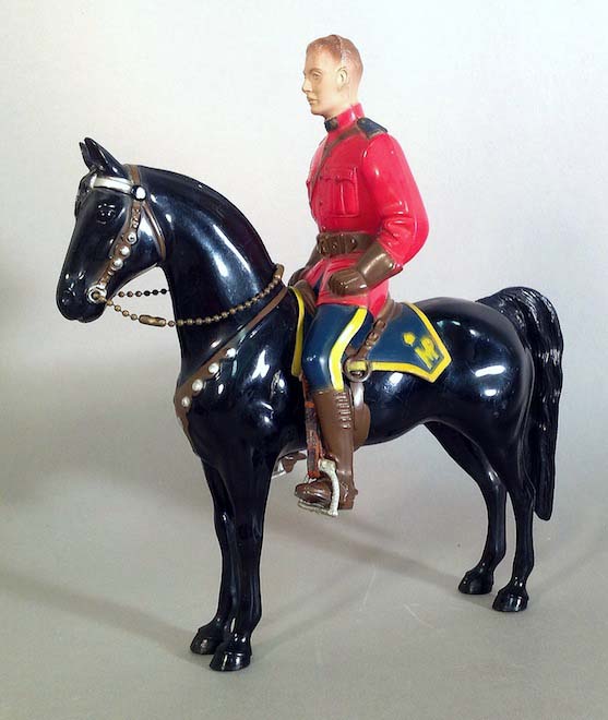 Vintage 1950s Toy Canadian Mountie The Strasburg EmporiumThe